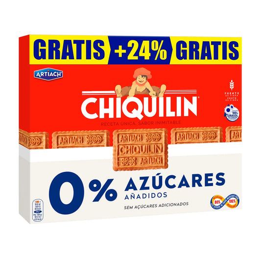 Galletas Chiquilin 0% azucar