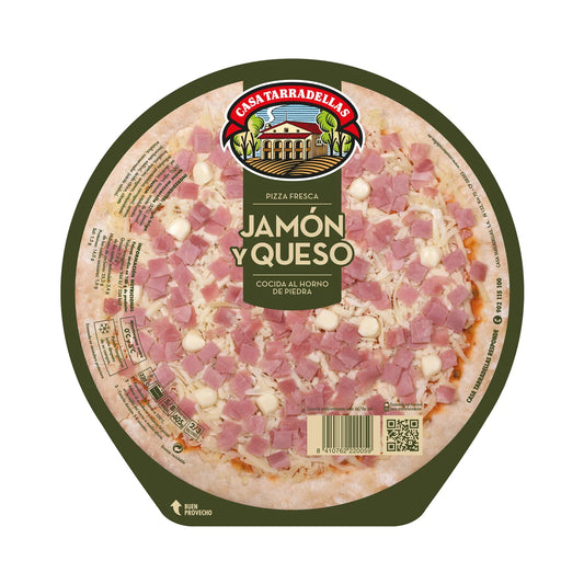 Pizza Jamon y queso