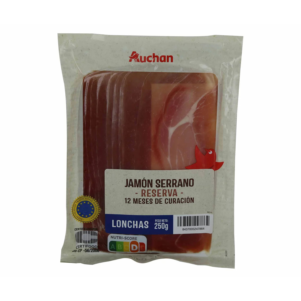Jamón serrano Auchan