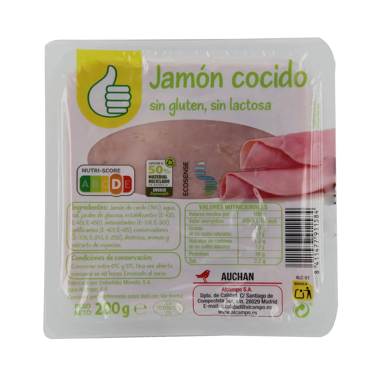 Jamón cocido