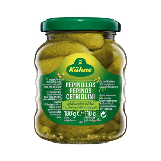 Pepinillos agridulces