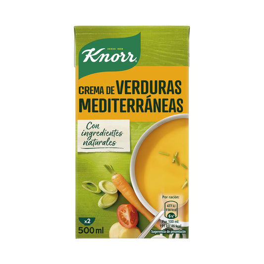 Crema de verduras