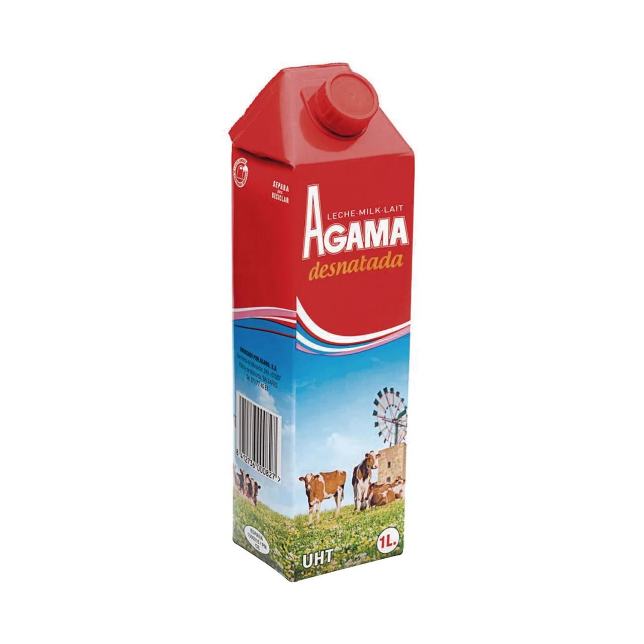 Leche desnatada