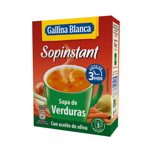 Sopa instantanea