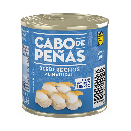 Berberechos al natural
